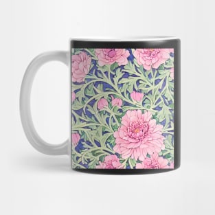 William Morris peonies and branches Mug